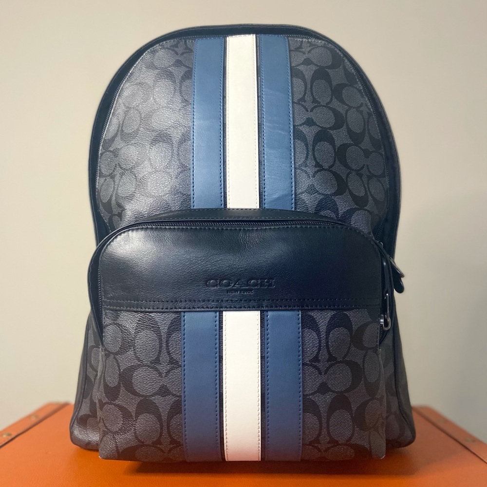 Coach Leather Backpack